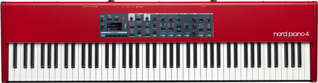 6. Nord Piano 4: Optimized for Professional Performances